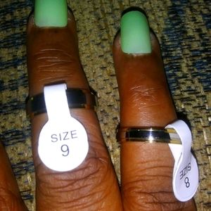 Couples Wedding Band Set